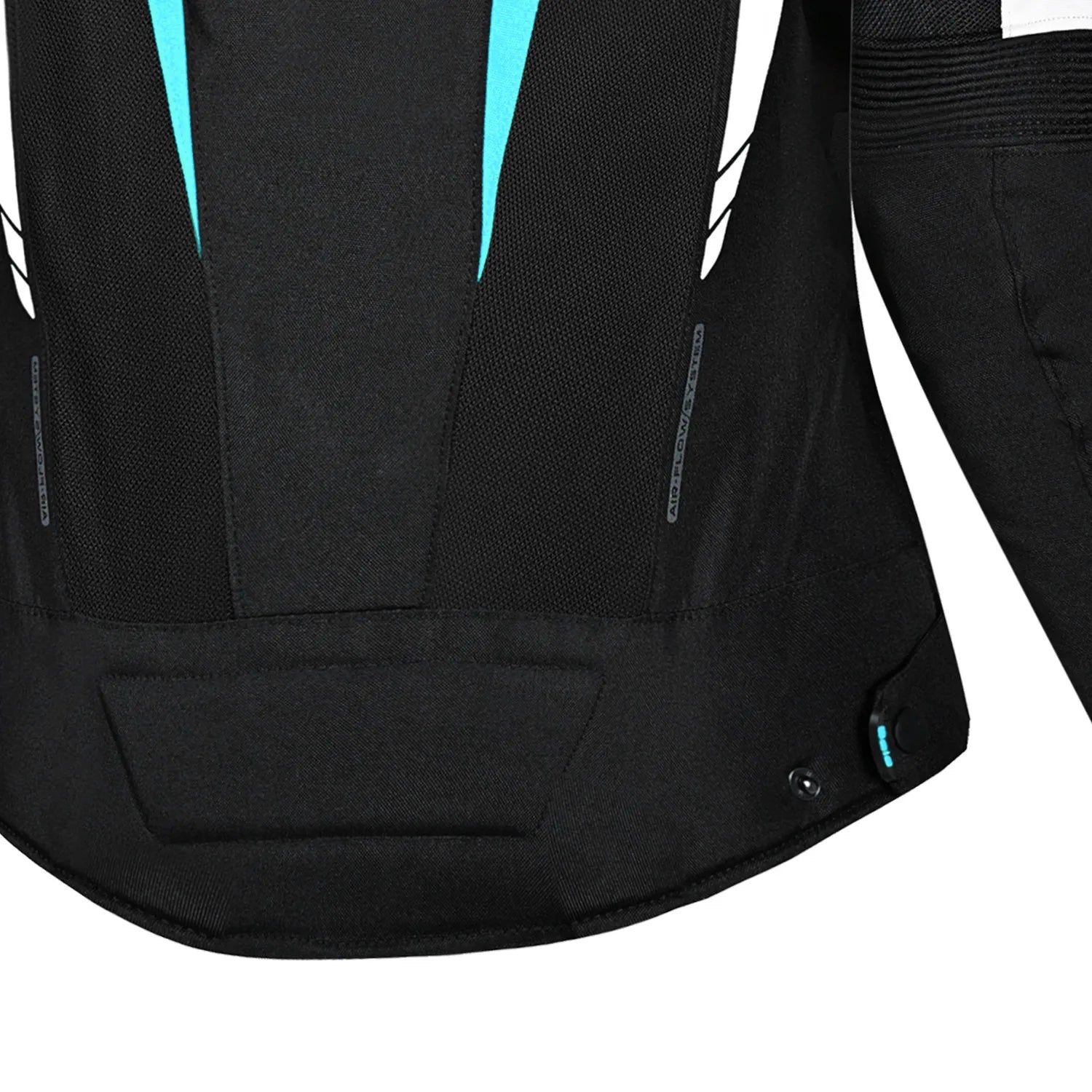 BELA Sprinter Lady Textile Motorcycle Jacket Black Turquoise