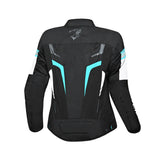 BELA Sprinter Lady Textile Motorcycle Jacket Black Turquoise