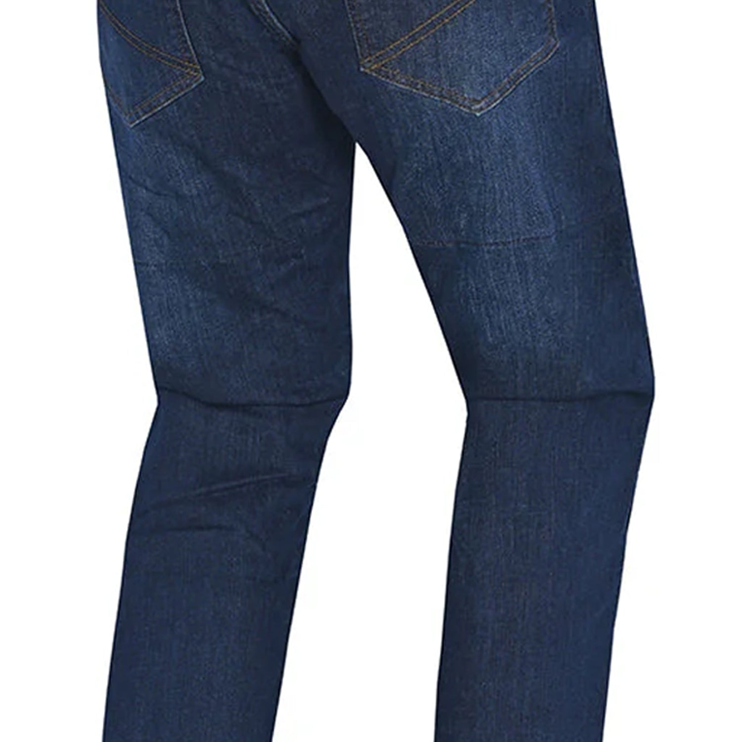 BELA STROKE MOTORCYCLE JEANS 30L MEDIUM BLUE SPRAY