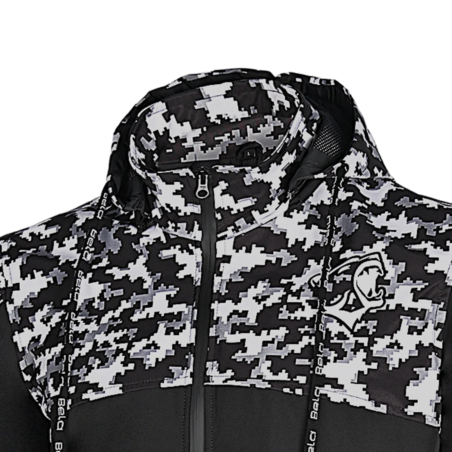 BELA Camo Rush Armour Wear Hoodie Black Dark Grey