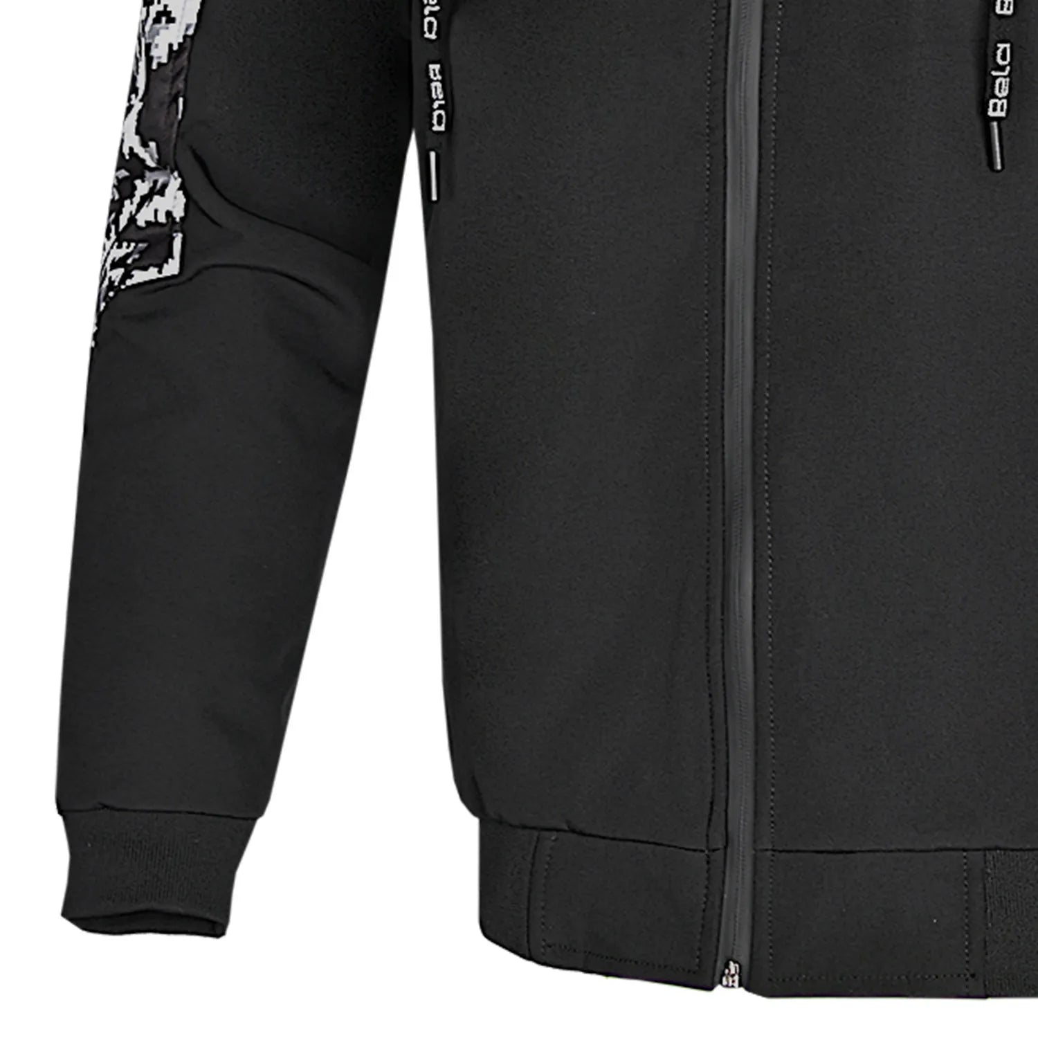 BELA Camo Rush Armour Wear Hoodie Black Dark Grey