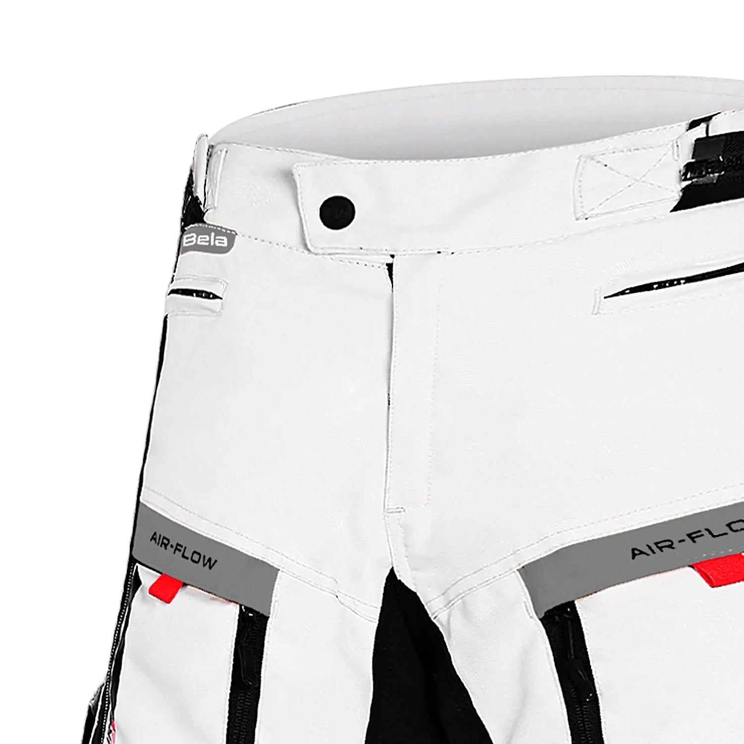 BELA TRANSFORMER LADY MOTORCYCLE TEXTILE PANT ICE GREY BLACK