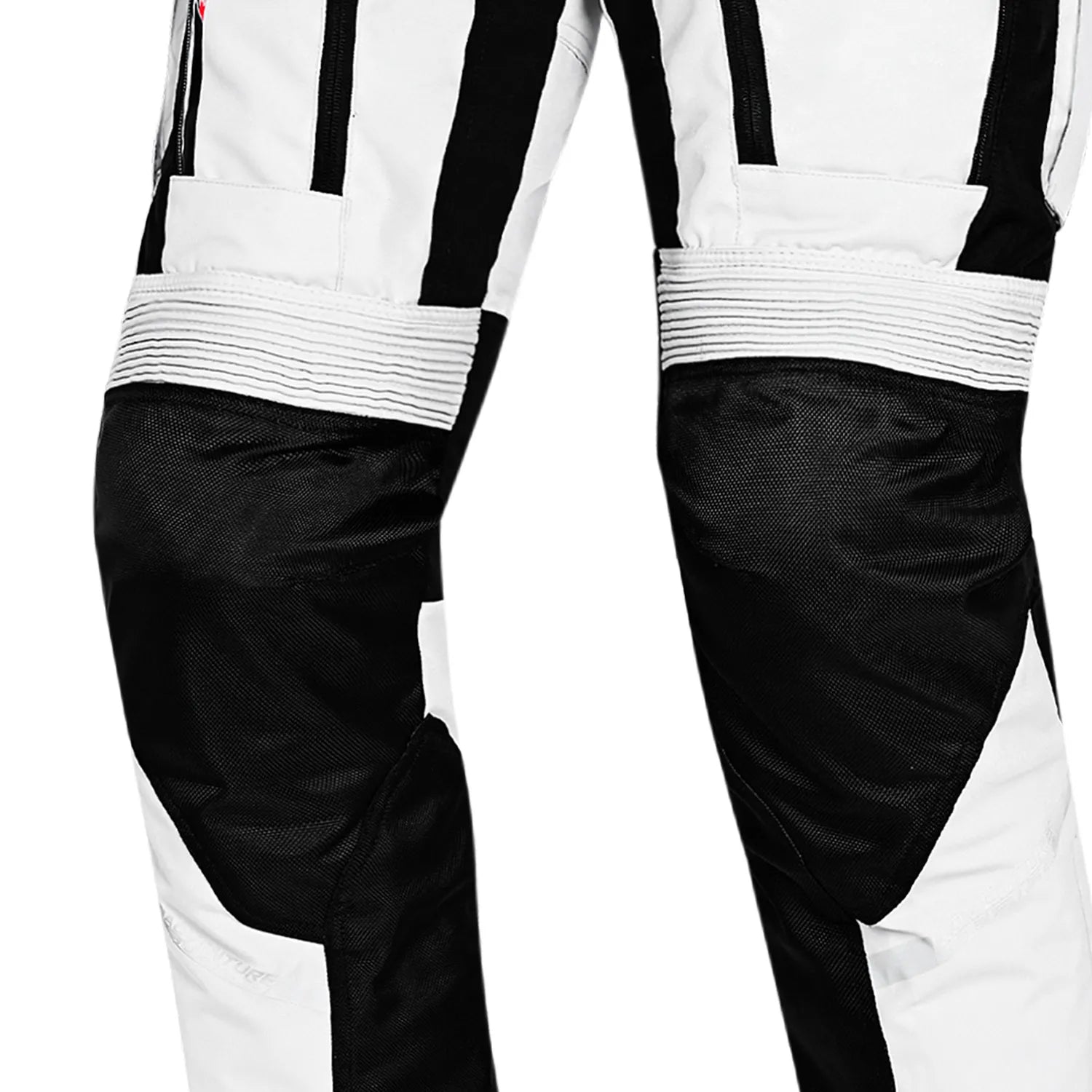 BELA TRANSFORMER LADY MOTORCYCLE TEXTILE PANT ICE GREY BLACK