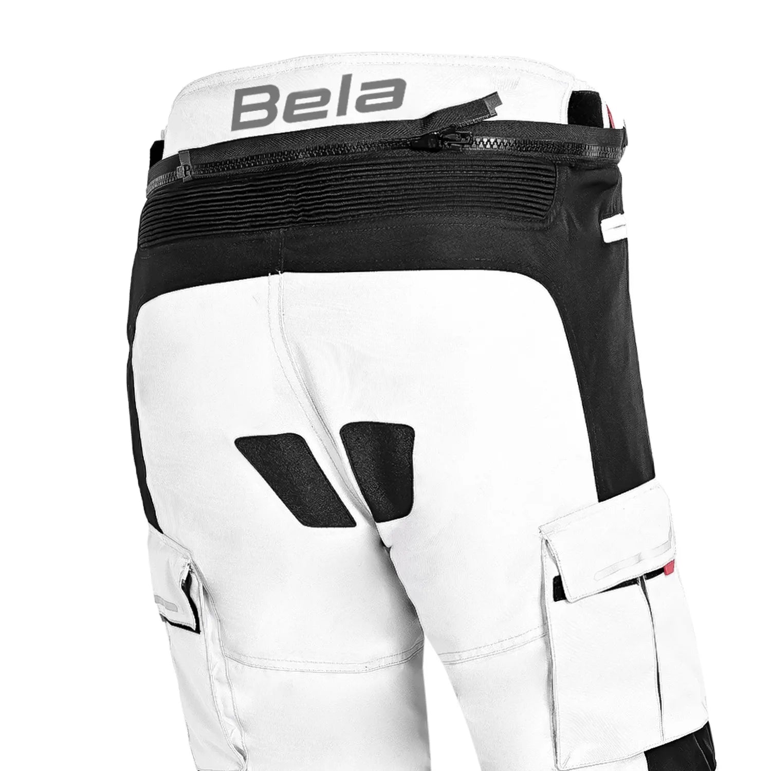 BELA TRANSFORMER LADY MOTORCYCLE TEXTILE PANT ICE GREY BLACK