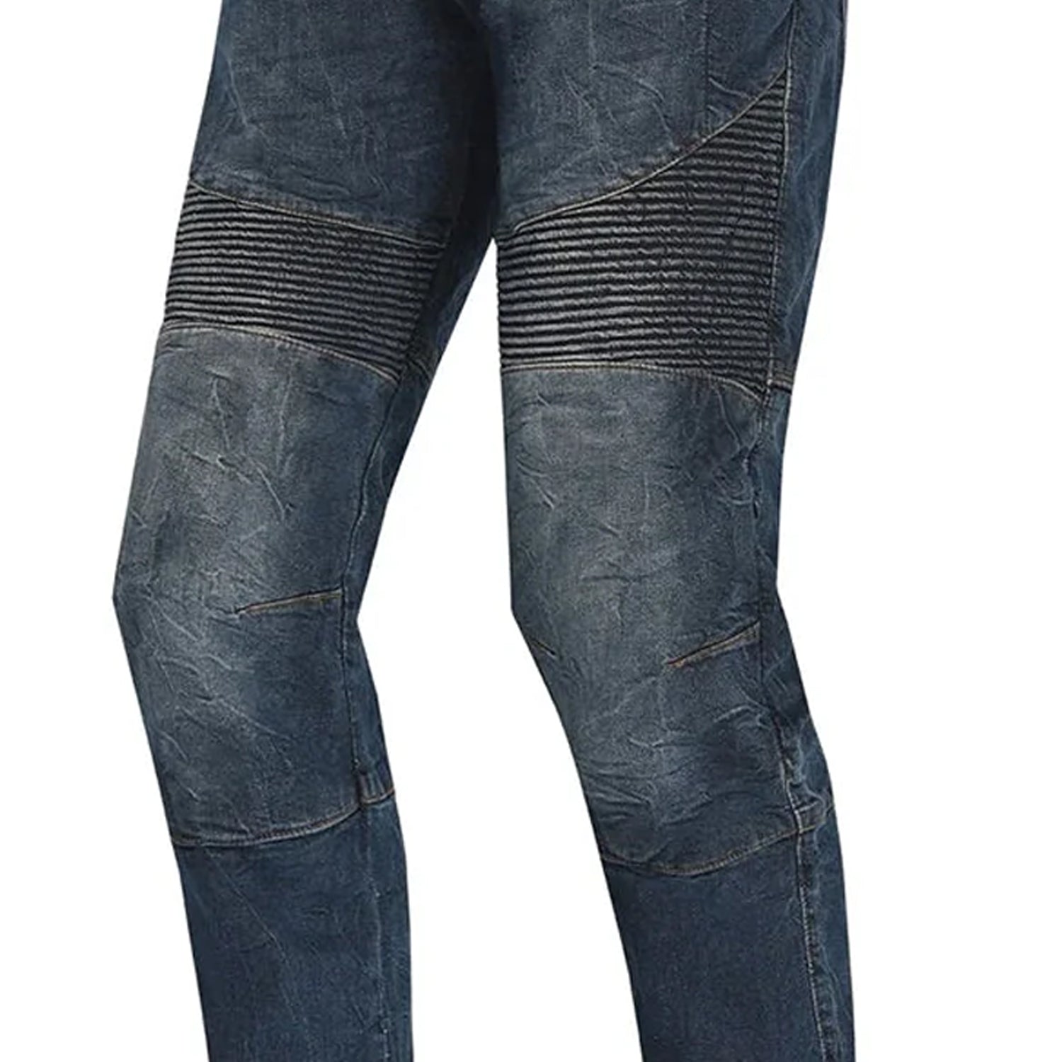 BELA TROPHY (MXD-402) MEN MOTORCYCLE CE APPROVED DENIM JEANS BLUE