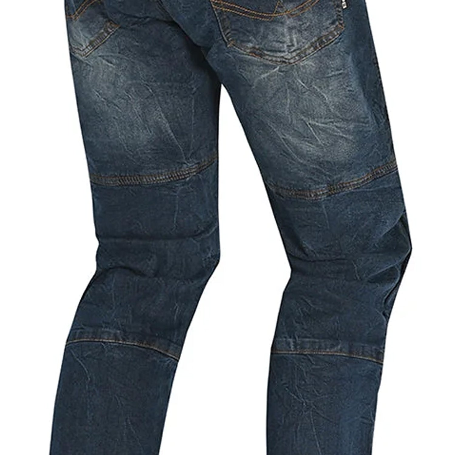 BELA TROPHY (MXD-402) MEN MOTORCYCLE CE APPROVED DENIM JEANS BLUE