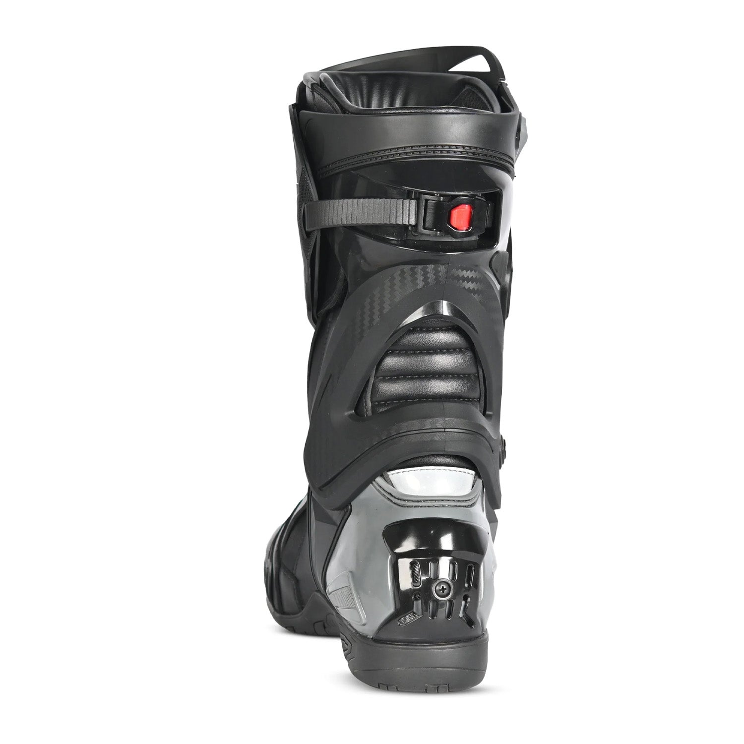 BELA Turbo Track Racing Motorcycle Boots Black Dark Grey