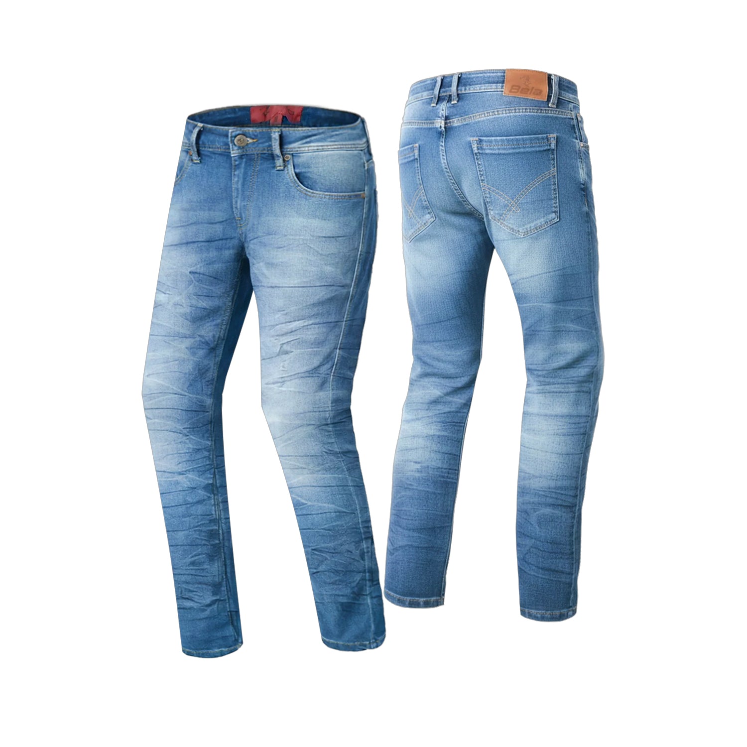 BELA Tough Rider Denim Single Layer Trousers Random Blue