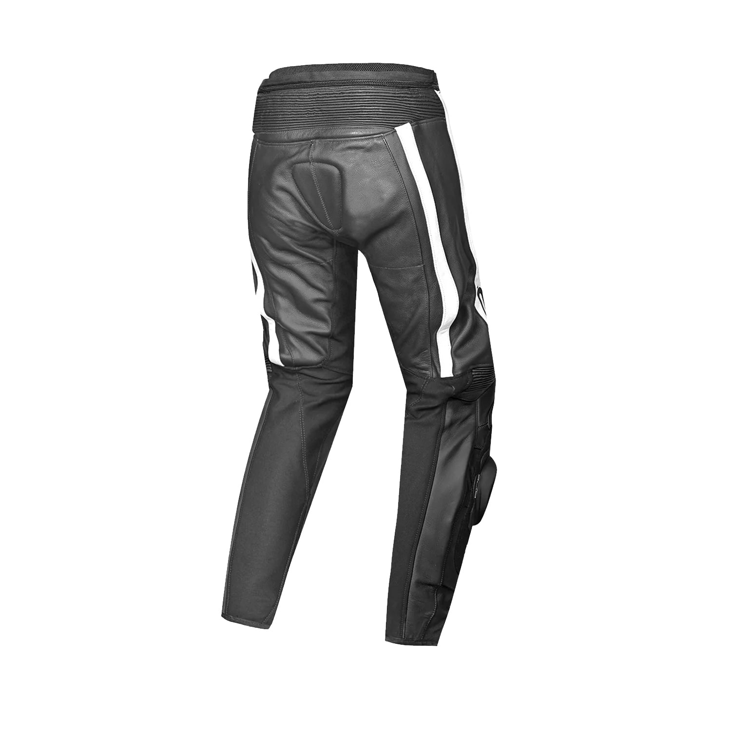BELA X Race Motorcycle Lady Leather Pants Back White Antharacite