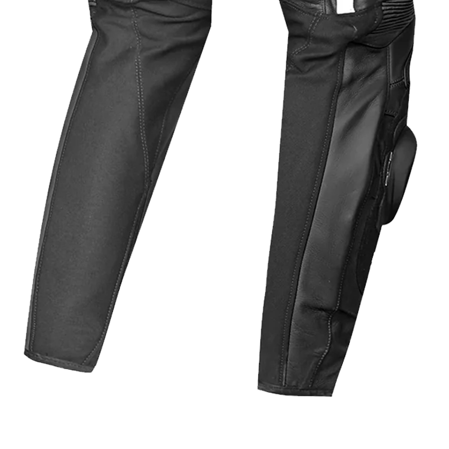 BELA X Race Motorcycle Lady Leather Pants Back White Antharacite