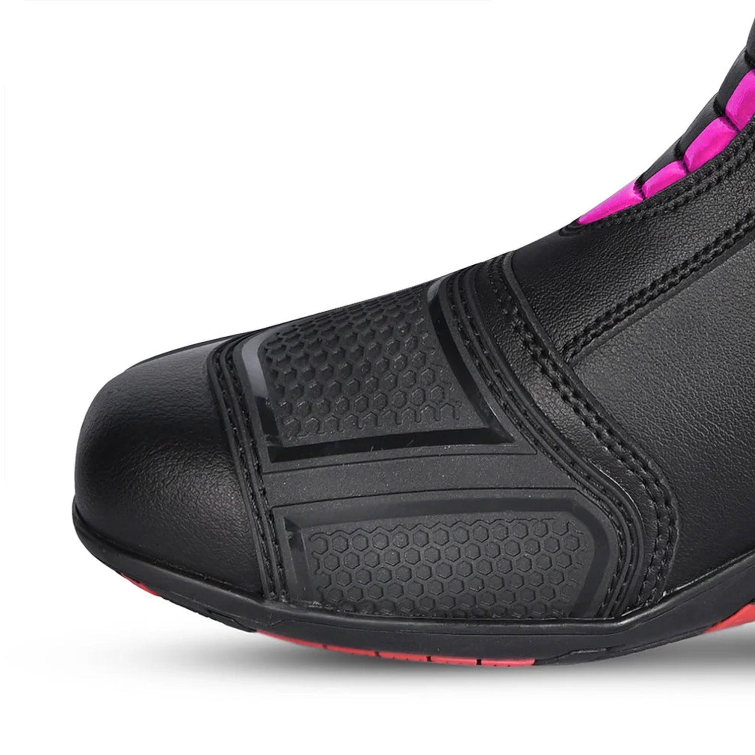 BELA Strip Lady Motorcycle Racing Boots Black Pink