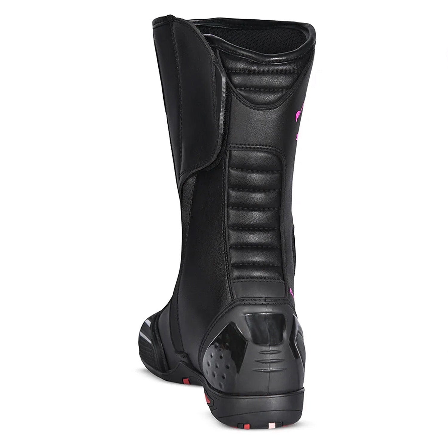 BELA Strip Lady Motorcycle Racing Boots Black Pink