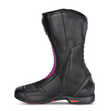 BELA Strip Lady Motorcycle Racing Boots Black Pink