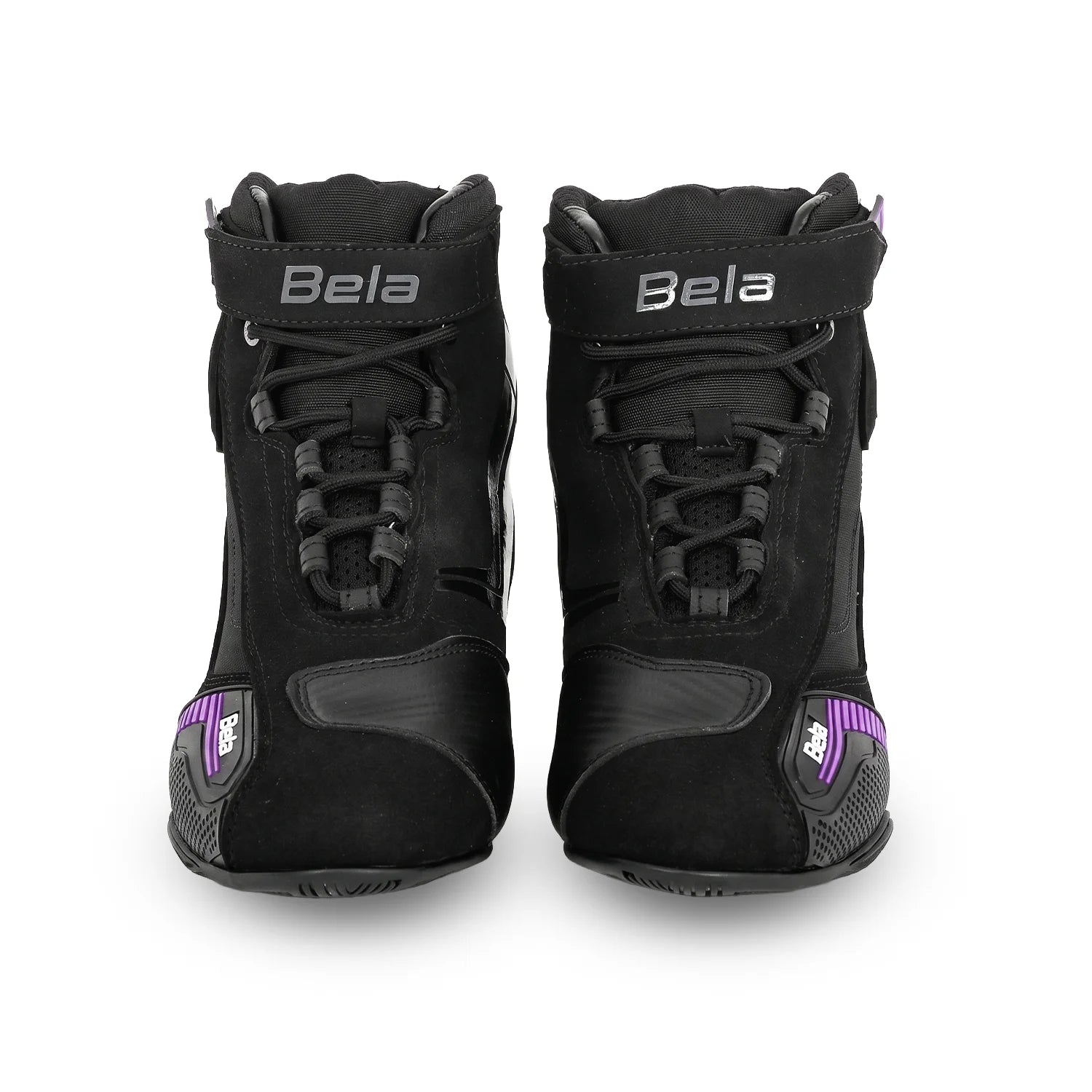 BELA Kiva Lady Motorcycle Urban Boots Black Purple