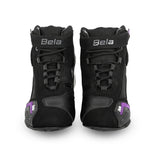 BELA Kiva Lady Motorcycle Urban Boots Black Purple