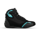 BELA Kiva Lady urban Motorcycle Boots Black/Turquoise