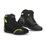 BELA Kiva Man Urban Motorcycle Boots Black/Yellow Fluro