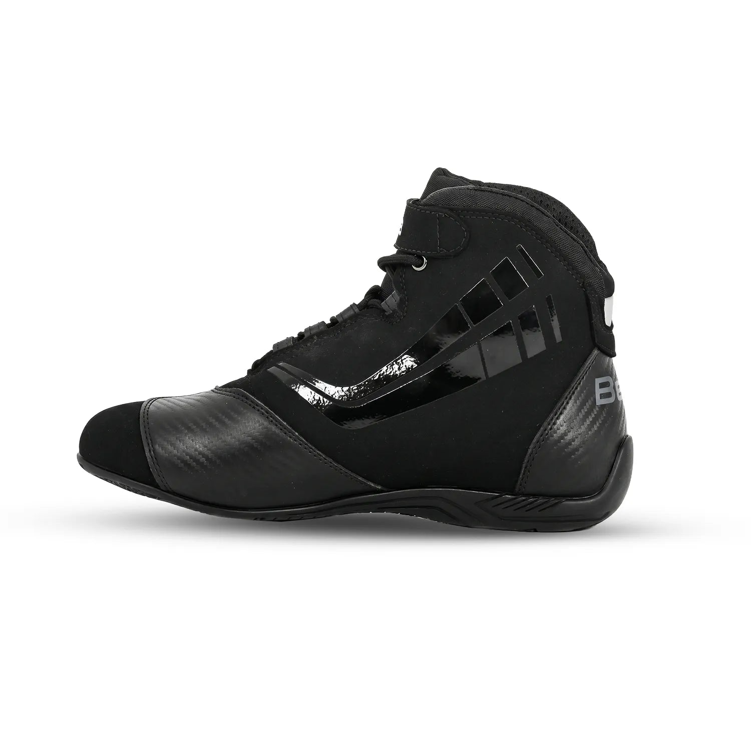 BELA Kiva Man Urban Motorcycle Boots Black/Yellow Fluro