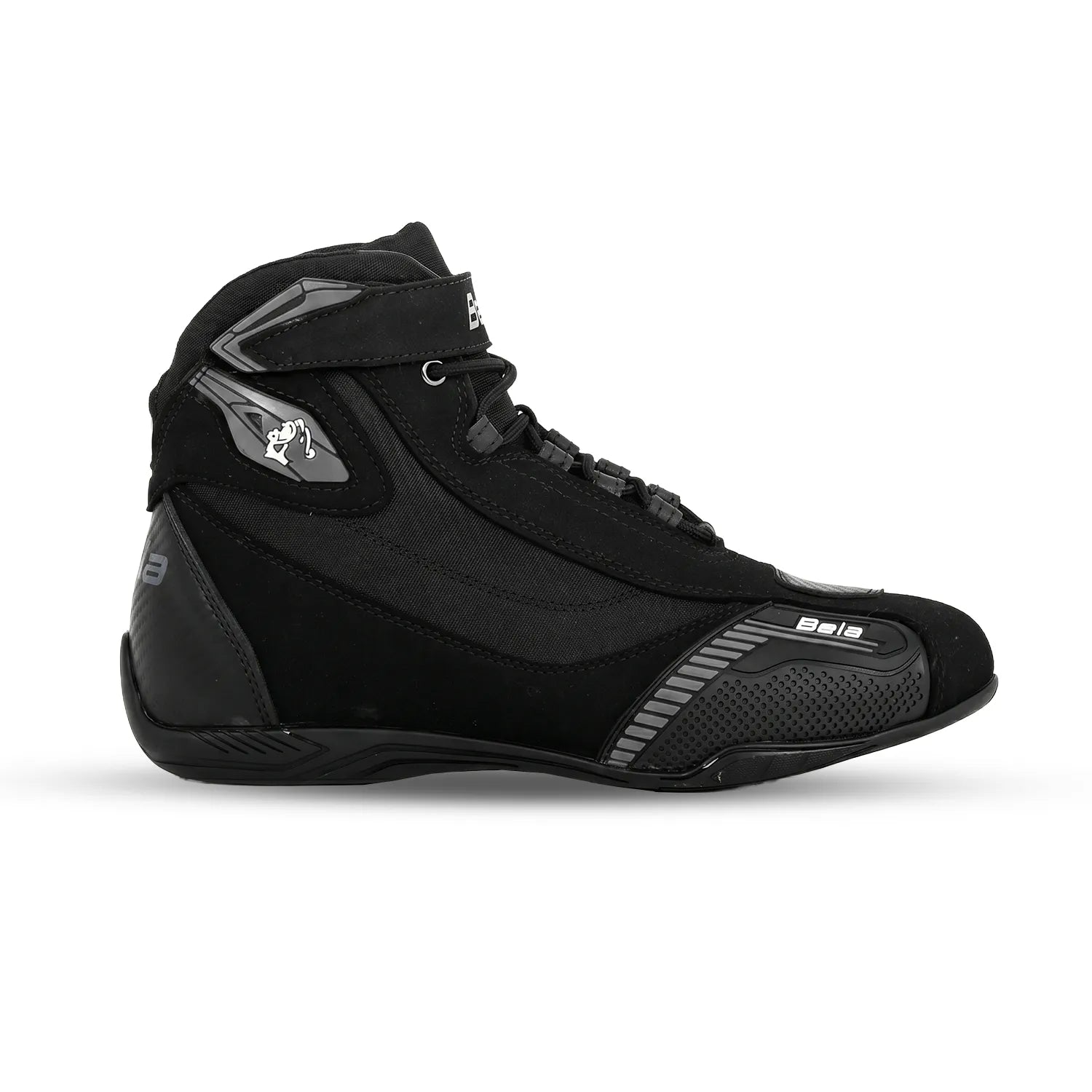 BELA Kiva Man Motorcycle Urban Boot Black Grey