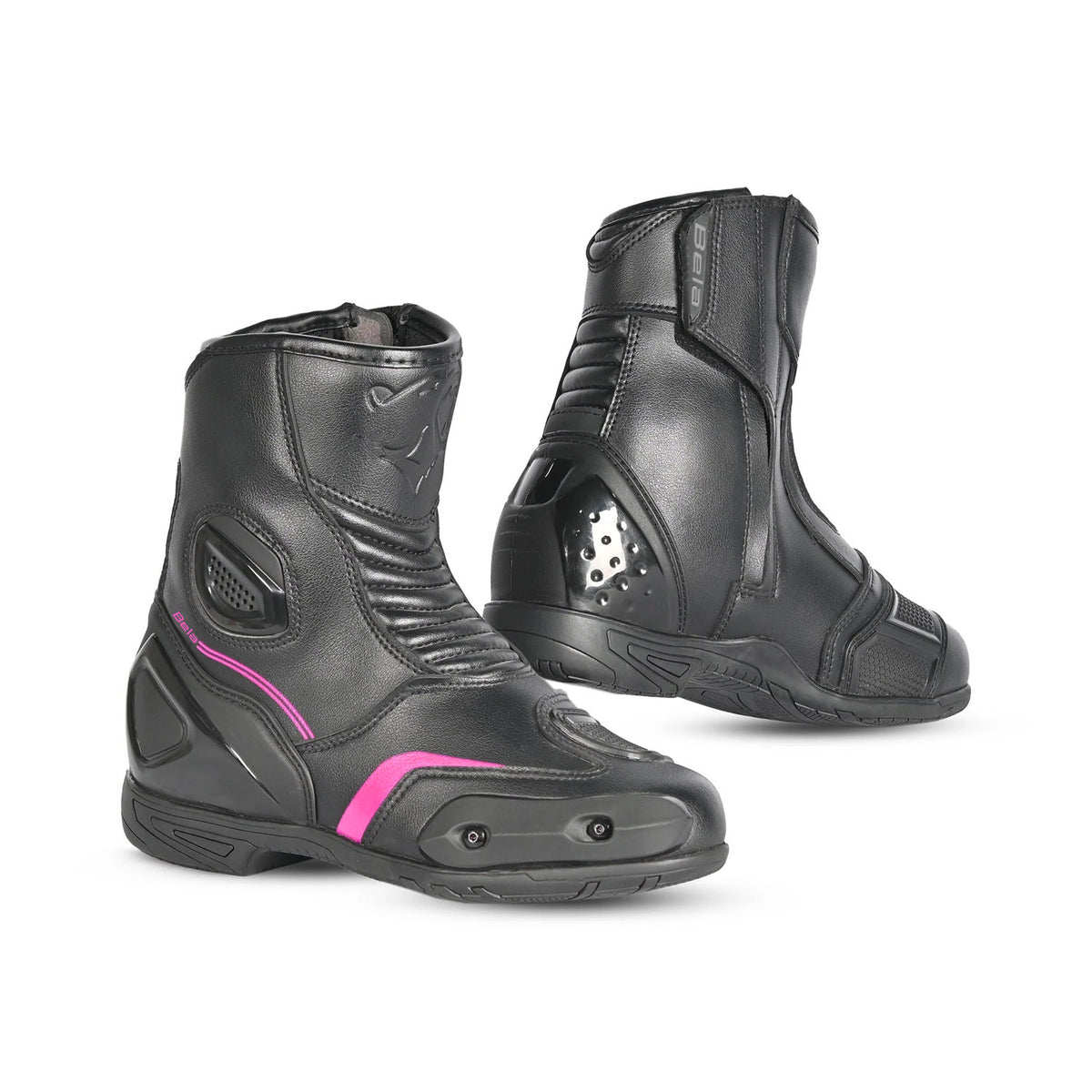 BELA Faster 2.0 Lady Motorcycle Racing Boots Black Pink