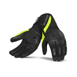 BELA Highway Winter Motorcycle Gloves Black Yellow Flou