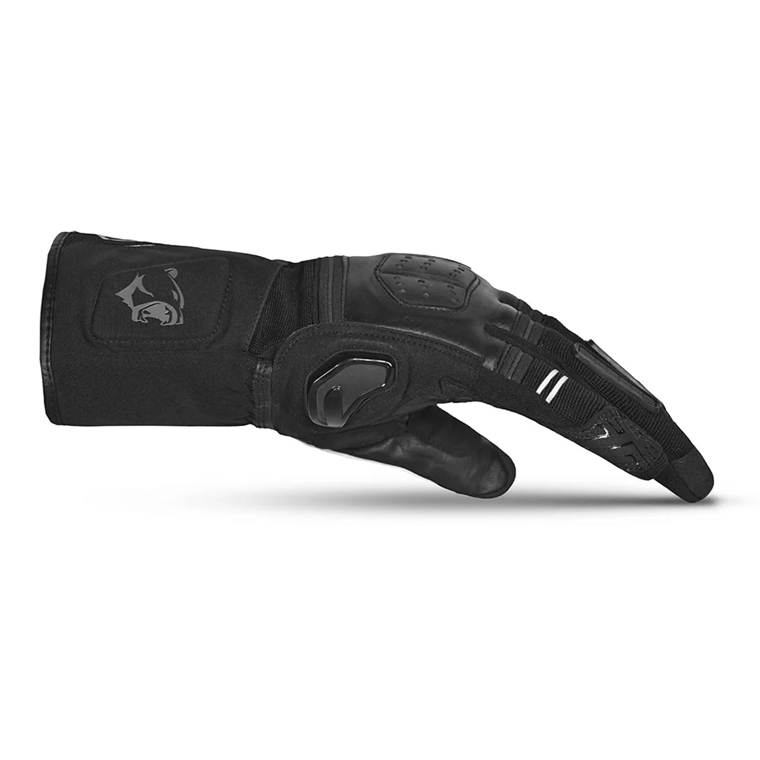 BELA Highway Winter Motorcycle Gloves Black White