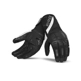 BELA Highway Winter Motorcycle Gloves Black White