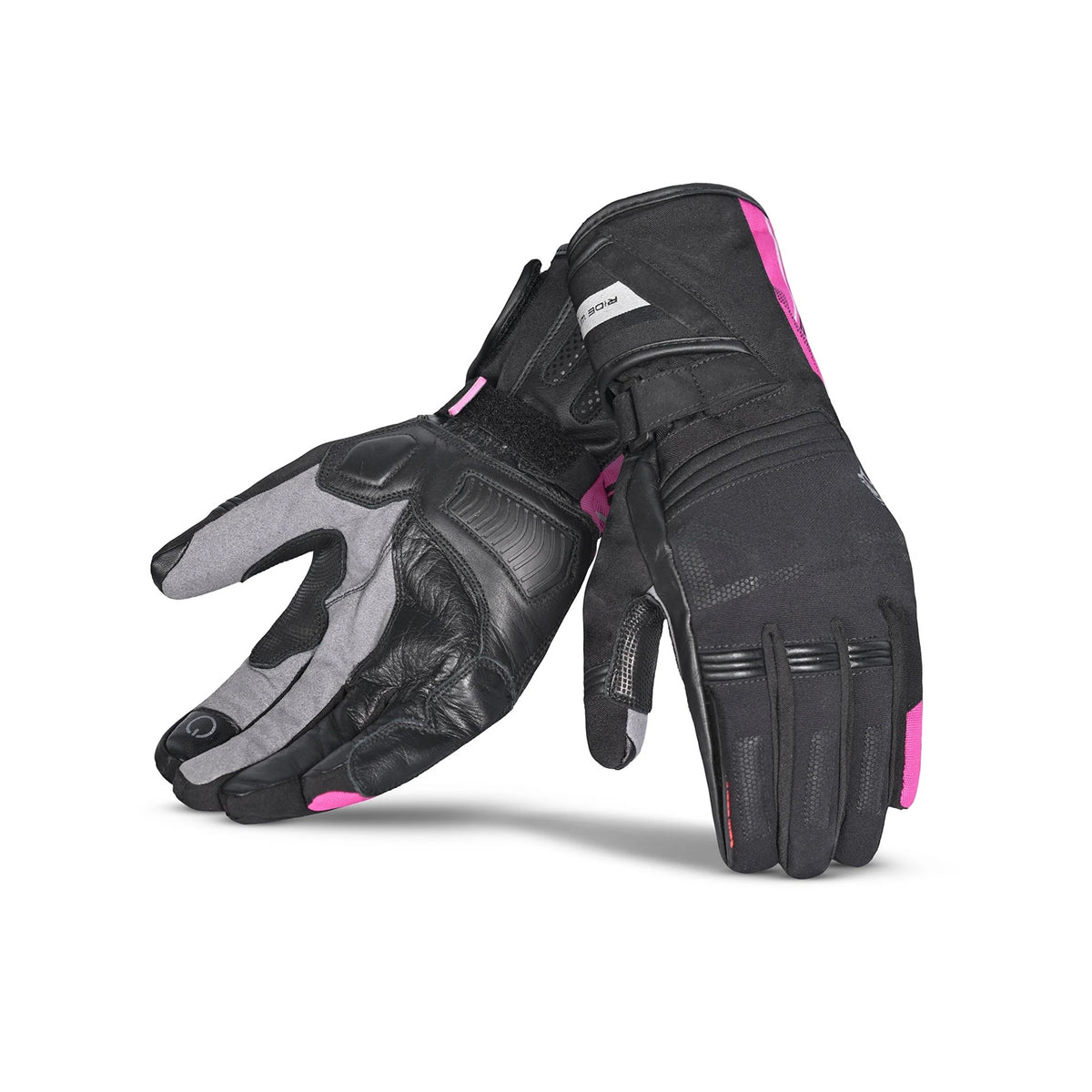 BELA Iglo Lady Winter Motorcycle Gloves Black Pink