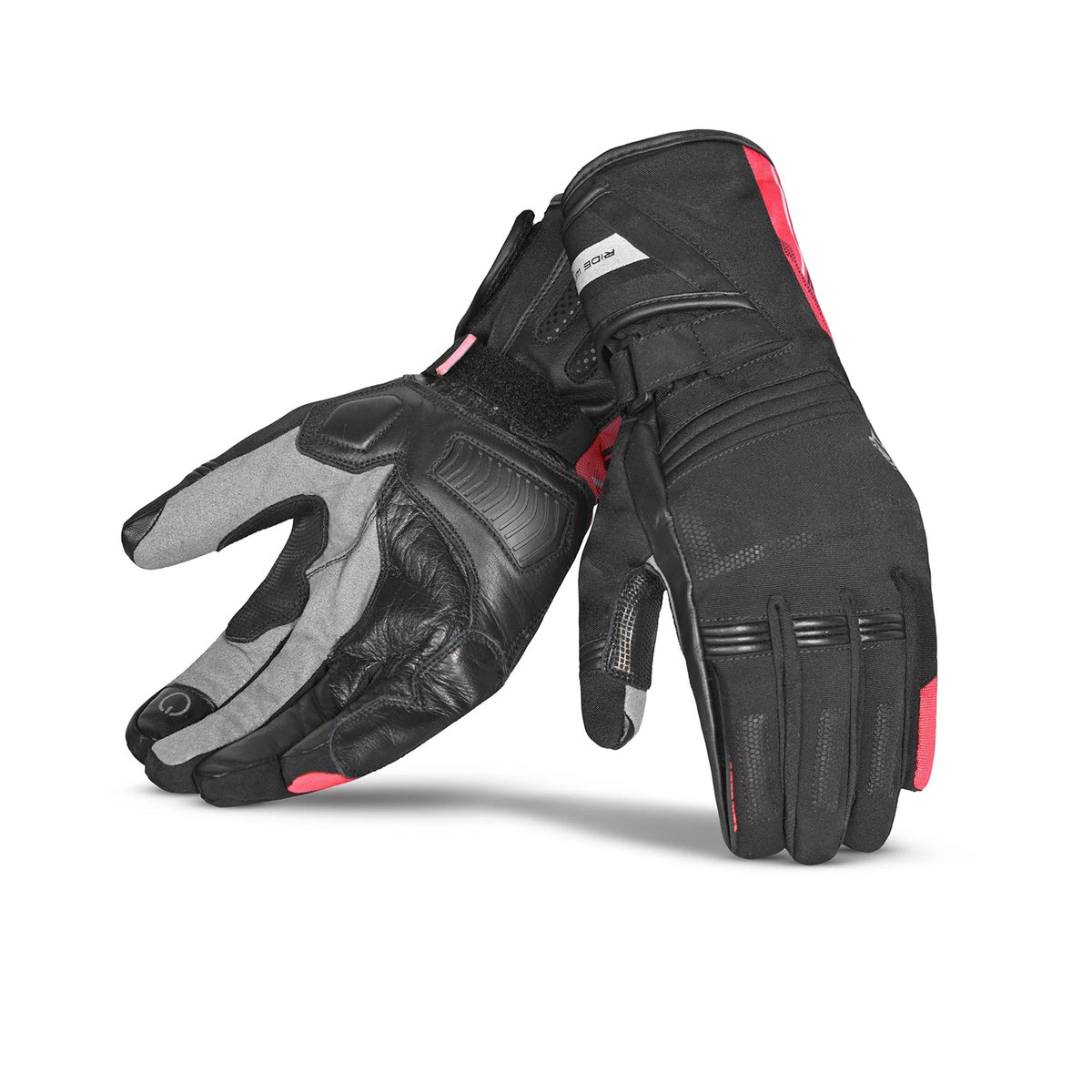 BELA - Iglo Winter WP Leather Glove Black/Fluor Red