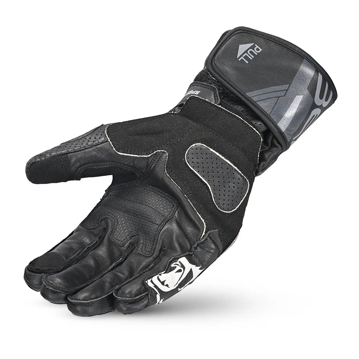 Bela Lemox Motorcycle Leather Gloves Black/Anthracite