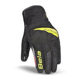 BELA Boom Winter WP Lady Motorcycle Textile Glove Black Fluor Yellow