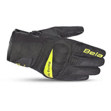 BELA Boom Winter WP Lady Motorcycle Textile Glove Black Fluor Yellow