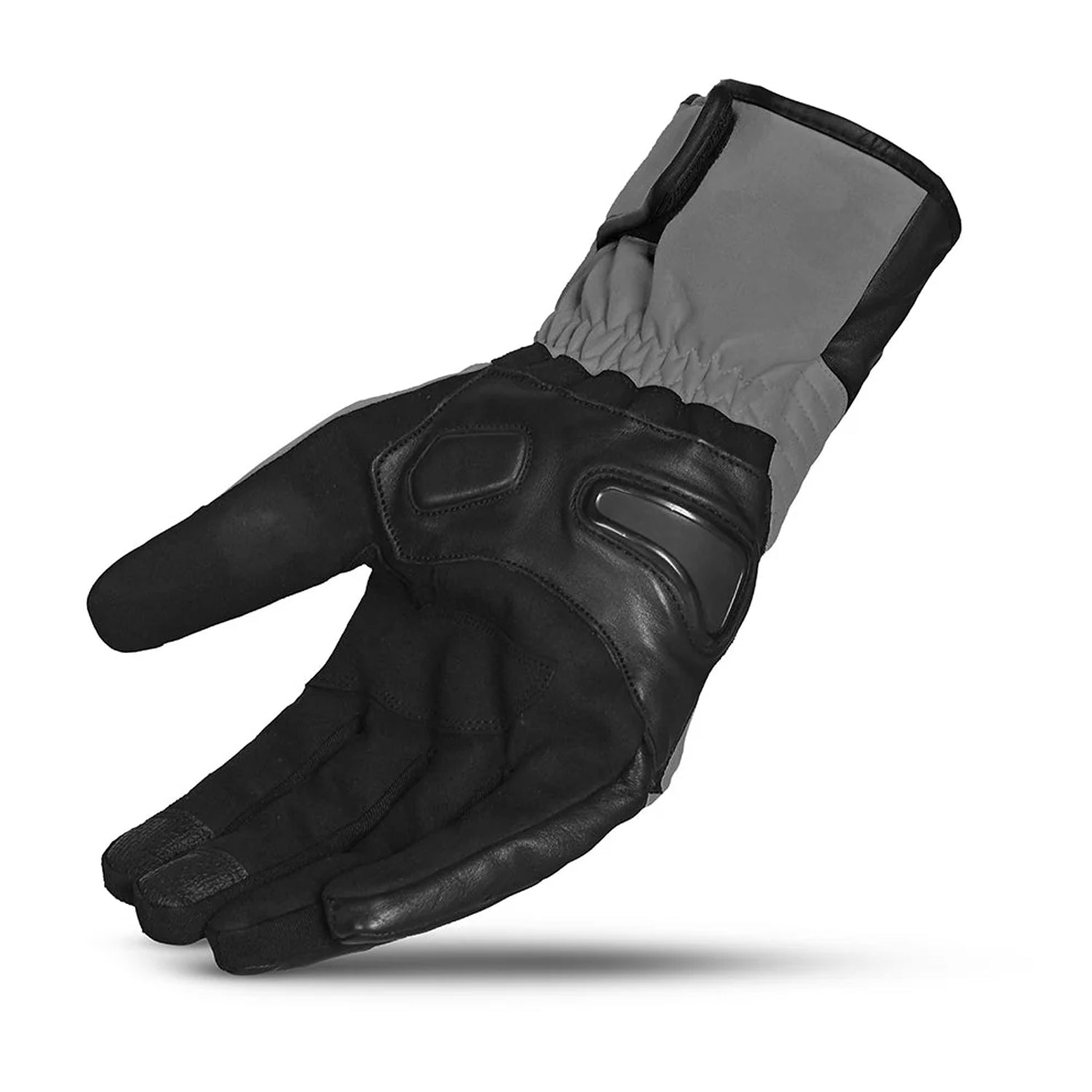 BELA Explorer Winter WP Textile Motorcycle Glove Black Gray
