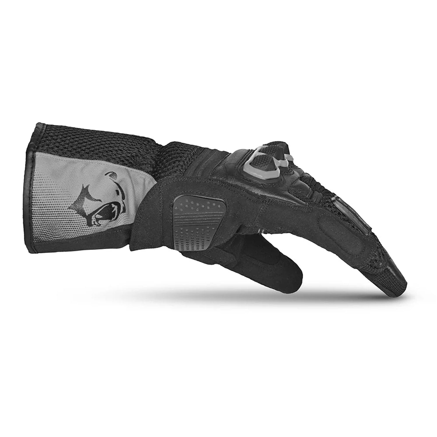 BELA Twix Motorbike Gloves Black Gray