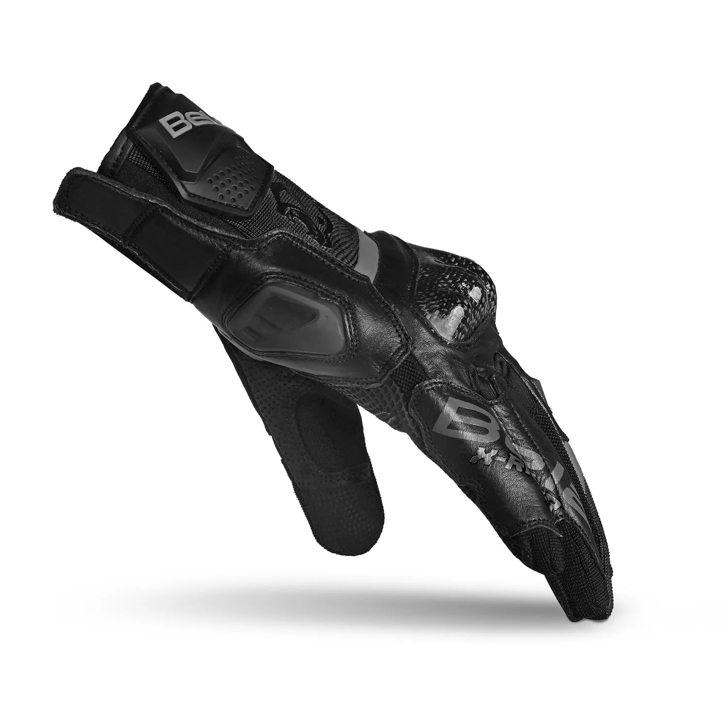 BELA Daring Motorbike Racing Gloves Black