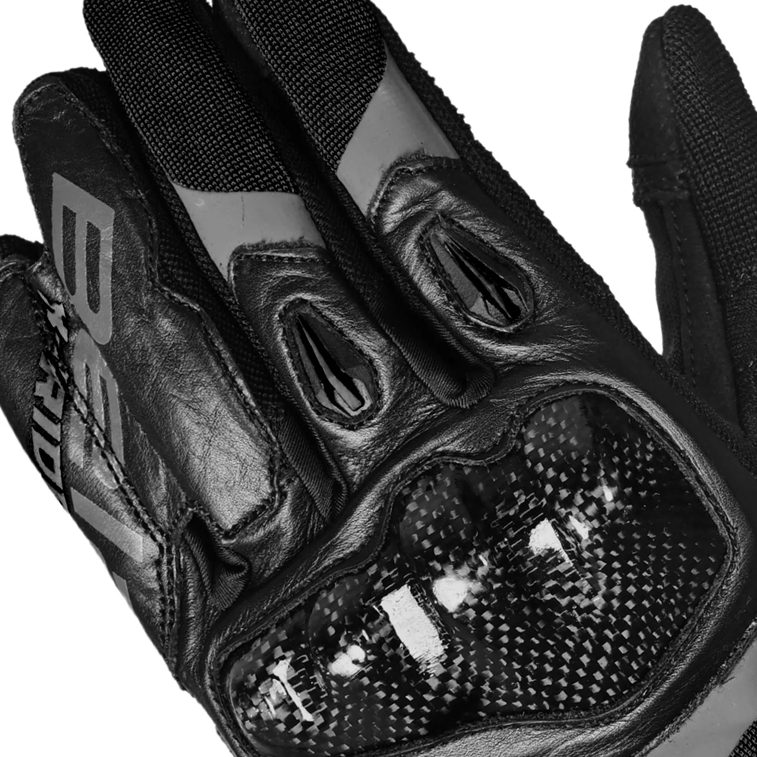 BELA Daring Motorbike Racing Gloves Black