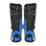 BELA Speedo 2.0 Motorcycle Leather Boots Black/Blue