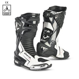 Bela Speedo 2.0 Racing Motorcycle Boots Black/White