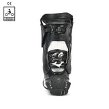 Bela Speedo 2.0 Racing Motorcycle Boots Black/White