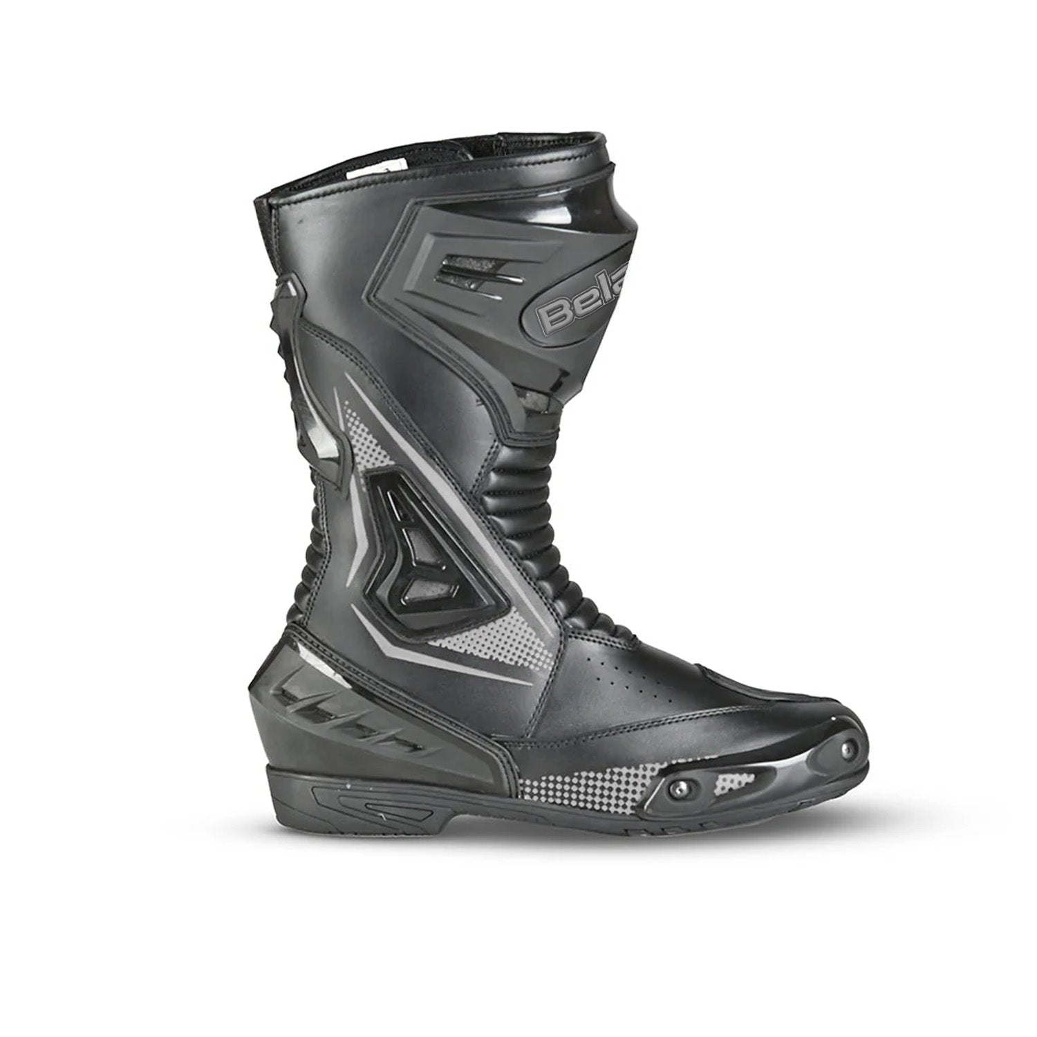 BELA Master Men Motorcycle Racing Boots Black