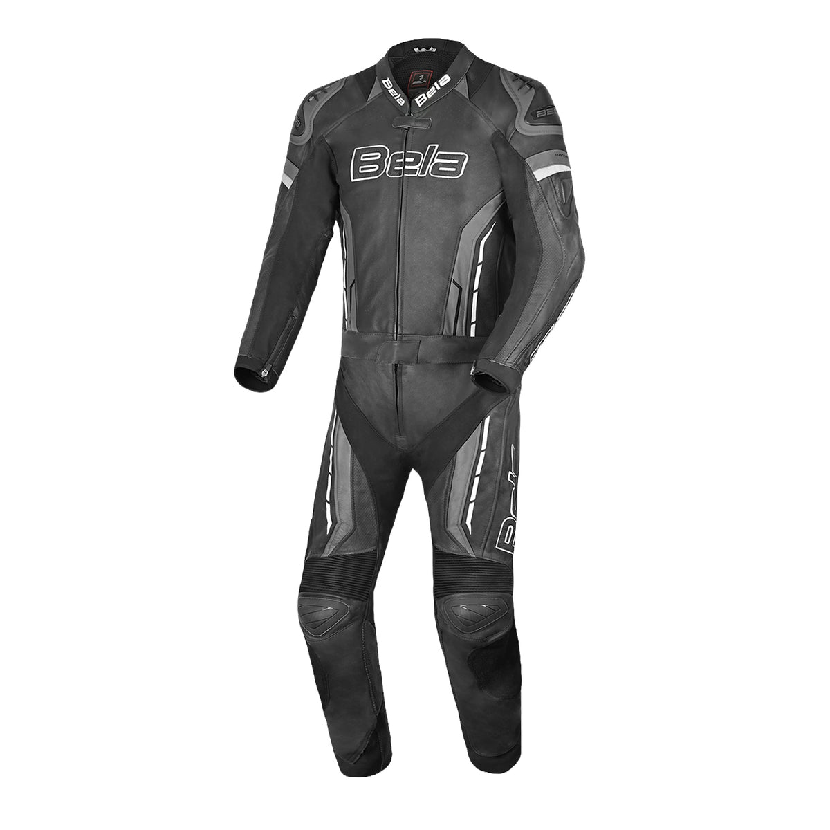 Bela Rocket 2PC Motorcycle Leathers Suits Black/Anthracite