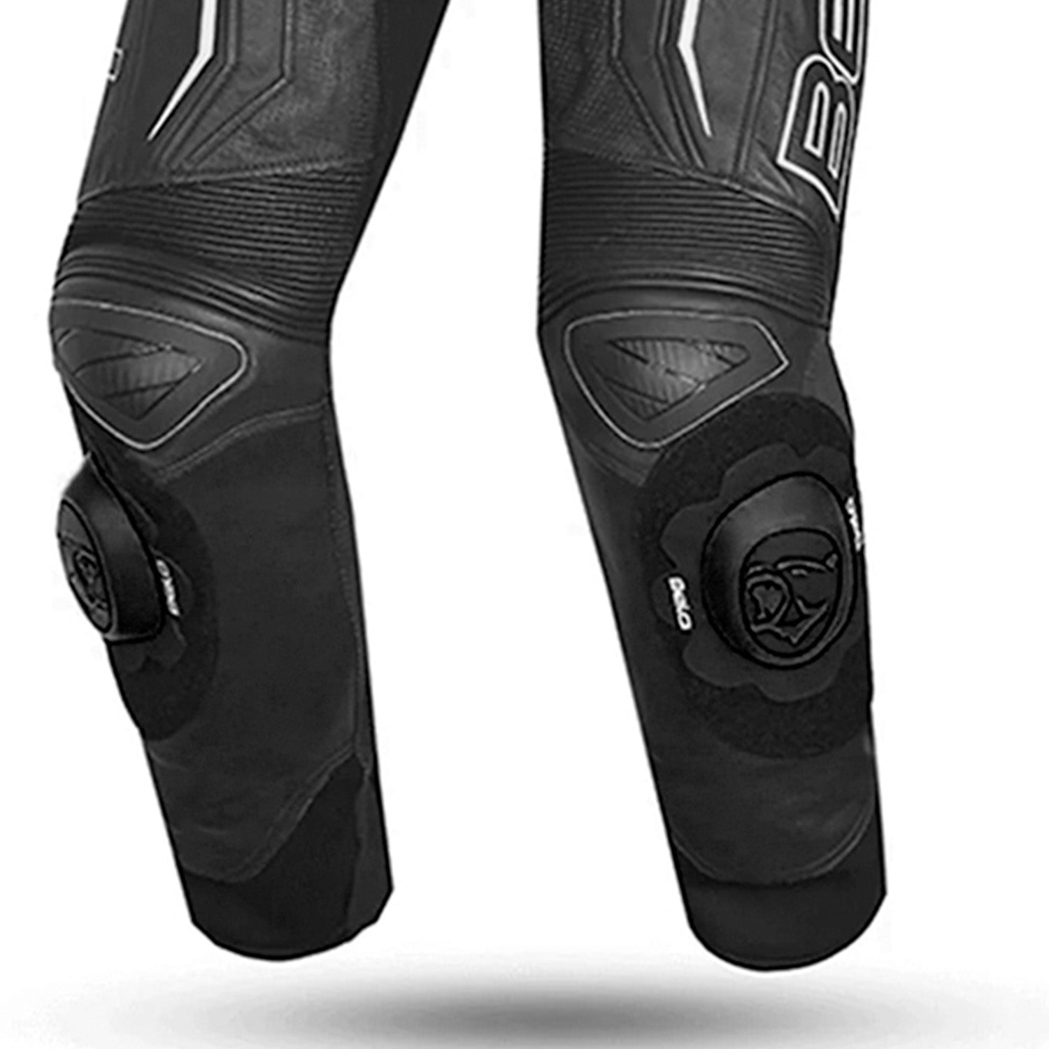 BELA Rocket Mix Kangaroo 1 PC Man Motorbike Suit Black Dark Grey