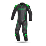 BELA Rocket Man Mix Kangaroo 1 PC Motorcycle Racing Suit Black Green