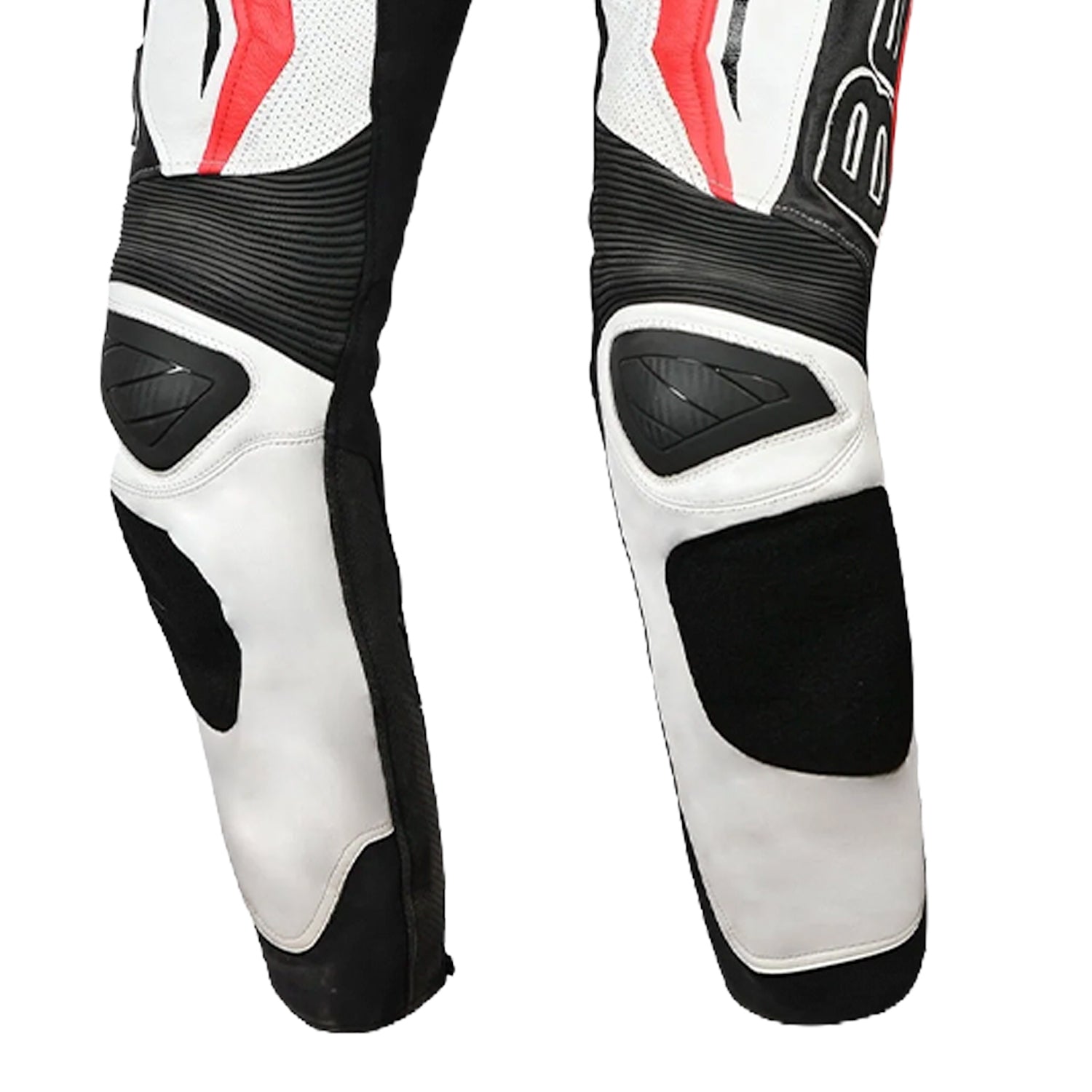 BELA Rocket Mix Kangaroo 1-PC Motorcycle Racing Suits White/Black/Red