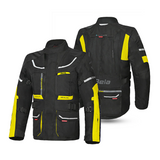 Bela Transformer Men Textile Touring Motorcycle Jacket Black Yellow