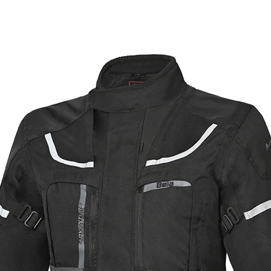 BELA TRANSFORMER 3IN1 MEN MOTOCYCLE TEXTILE JACKET BLACK ANTHRACITE