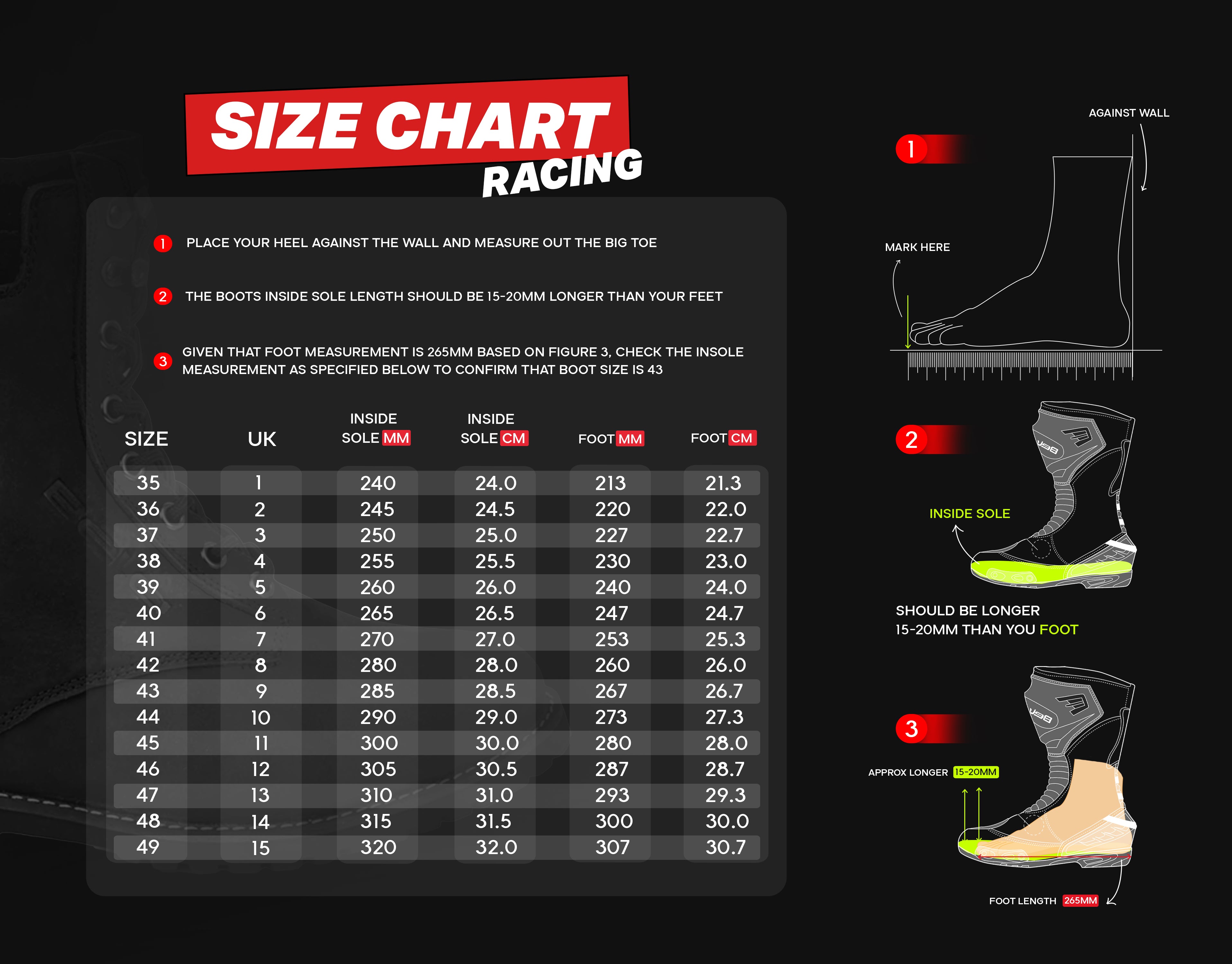 BELA - Turbo Track Racing Motorcycle Boots