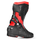 BELA AIR RIDER GP-1 MOTORCYCLE RACING BOOTS BLACK GREY RED