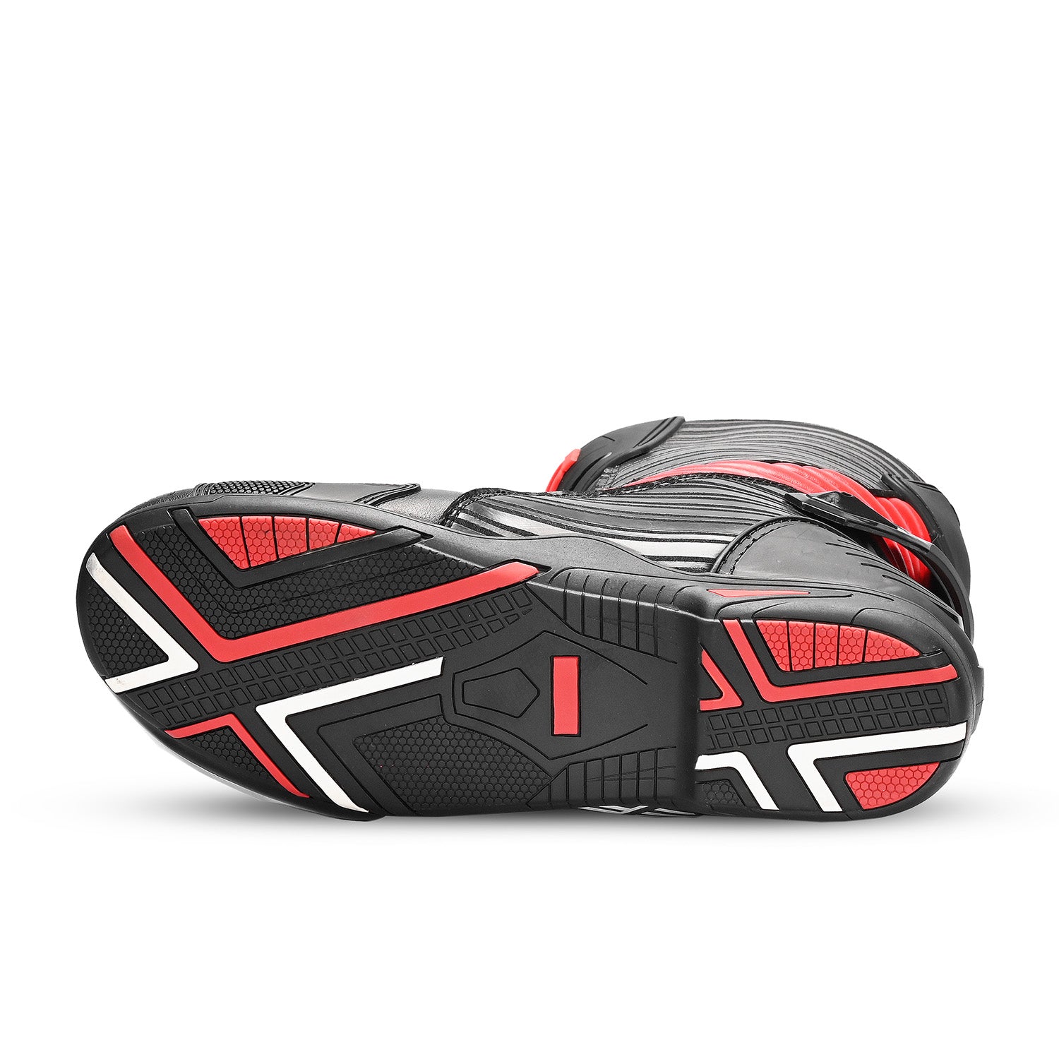 BELA AIR RIDER GP-1 MOTORCYCLE RACING BOOTS BLACK GREY RED