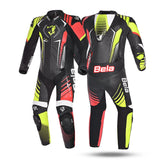 Bela Aragone Helite Air-pro 1 Pc Motorcycle Leathers Suits Black Red Yellow